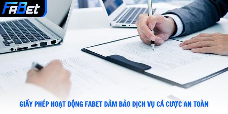 Giấy phép hoạt động Fabet